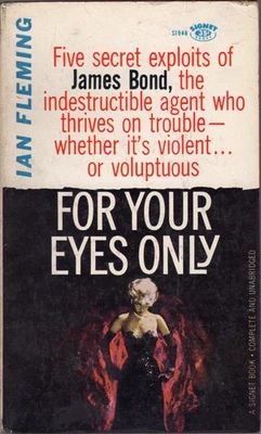 IAN FLEMING - FOR YOUR EYES ONLY - RARE 1ST PB 1961 UNREAD N-FINE - Image 1 of 3