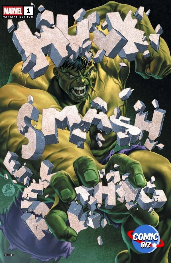 HULK SMASH EVERYTHING #1 (2025) 1ST PRINTING *BROOKS VARIANT COVER C* MARVEL - Image 1 of 1