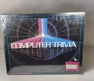 Collector Vintage Microcom 1987 Computer Trivia Board Game 4096 Sealed Rare New - Picture 1 of 11