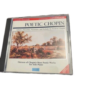 Poetic Chopin Piano Classics By Frederic Chopin Cd - Picture 1 of 3