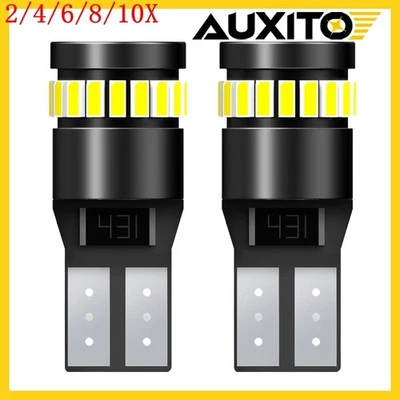 T10 501 LED Car Side Light White Bulb Error Free Canbus Xenon W5w Sidelight 2/8x - Image 1 of 4