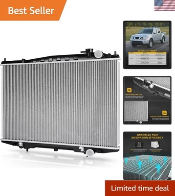Compact 2015 Nissan Frontier Radiator - Fits 1999-2004 Frontier & Xterra Models Foto 1 de 4