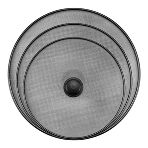 3Pcs Kitchen Splatter Screens Grease Splatter Screen Mesh Oil Proof Pot Lid T6U4 - Picture 1 of 7