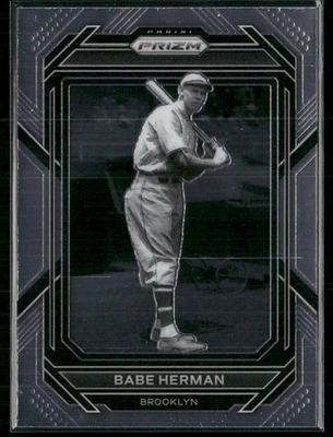 2023 PANINI PRIZM BABE HERMAN BROOKLYN ROBINS #221 - Image 1 of 2
