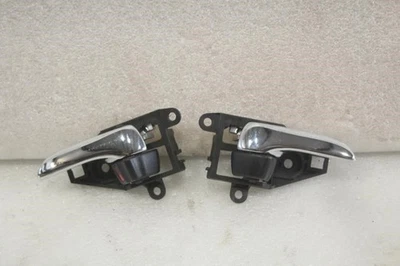 Toyota Celica 2000 2001 2002 2003 2004 2005 manijas interiores cromo negro Foto 1 de 4