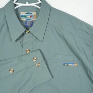 ExOfficio Hemd Herren Gr. 2XL XXL Outdoor 4 Taschen Knopfleiste Langarm Reise - Bild 1 von 9