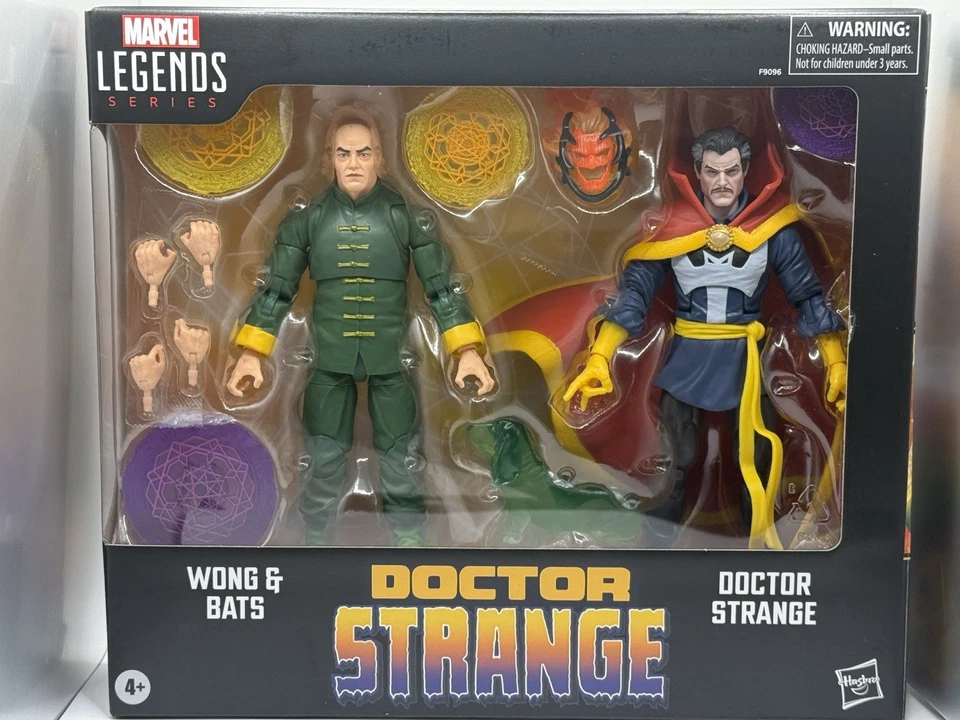 Marvel Legends 2024 Doctor Strange Wong & Bats 6” Action Figure Amazon