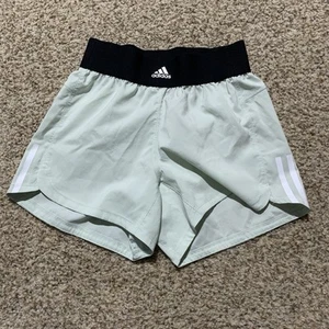 Adidas Aeroready Pacer Shorts Sz. 2XS NEW HT3311 Light Blue - Bild 1 von 2