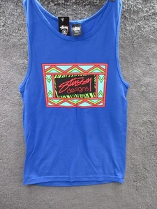 NWT Stussy Designs No 4 Men's Small Tank Top Sleeveless Shirt - Picture 1 of 12