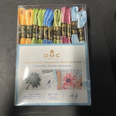DMC Variegated Floss Collectors Edition Thread Pack of 36 Skeins 8.7 Yd Per Sk - Image 1 of 4