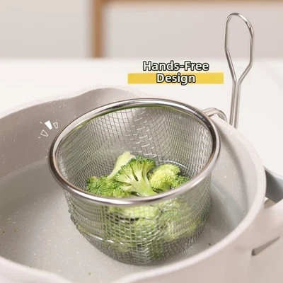 Küche Edelstahl Filterkorb zum Braten Hot Pot und einfachen Ölablass - Bild 1 von 4