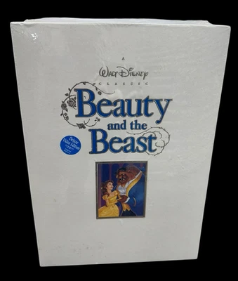Beauty and the Beast Deluxe Video Edition VHS & CD Factory Sealed Movie - Image 1 of 4