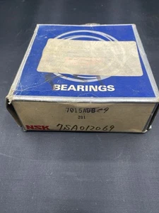NTN 7015 Angular Contact Bearings 1 Pair Come In NSK Box NOS B3 - Picture 1 of 4
