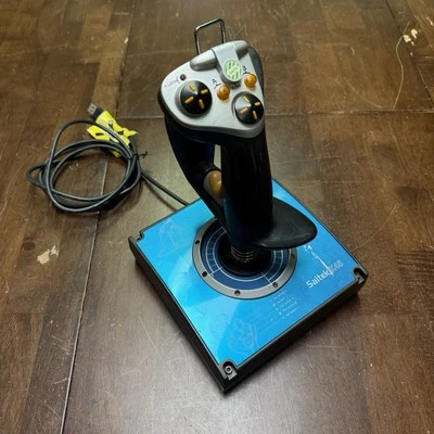 Saitek X45 Digital Flight Controls & Throttle Control - Works Great - Image 1 of 4