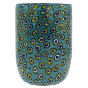 GlassOfVenice Murano Glas Becher - Mosaik Aqua - Bild 1 von 4