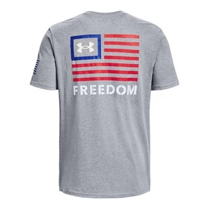 Under Armour 1370818 Men's UA Freedom Banner Short Sleeve Tee Graphic T-Shirt - Picture 1 of 34