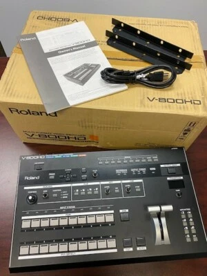 INTERRUPTOR MULTIFORMATO ROLAND V-800HD, EXCELENTE ESTADO, MANUAL, CAJA Foto 1 de 4