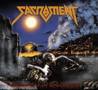SACRAMENT-TESTIMONY OF APOCALYPSE (*NEW-CD, 2014, Retroactive) Christian Thrash - Image 1 of 3