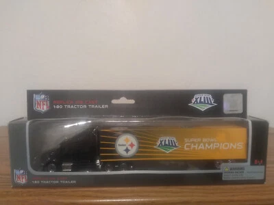 Pittsburgh Steelers Super Bowl XLlll Tractor Trailer - Image 1 of 2