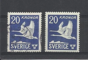 Schweden @ 1942 Luftpost 4 Seiten Perf Mnh ** & gebraucht @ Sw.6 - Bild 1 von 1