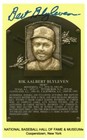 Bert Blyleven Signed Hall of Fame Plaque Card