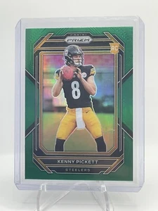 2022 Prizm Kenny Pickett Green Prizm Rookie RC #301 Steelers - Picture 1 of 1