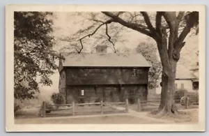 Deerfield MA RPPC Old Indian House c1930 Massachusetts Real Photo Postcard A41 - Picture 1 of 2
