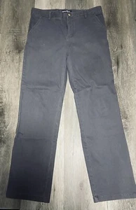 FRENCH TOAST BOYS GRAY ADJUSTABLE WAIST STRAIGHT FIT PANTS SIZE 16 HUSKY - Picture 1 of 6
