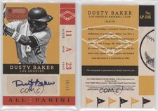 2013 Panini America's Pastime All-Panini Auto Gold /15 Dusty Baker #AP-DB Auto