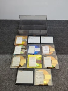 11 Recordable Mini Disks In Display Case *Used - Picture 1 of 8