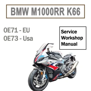 Service Workshop manual for BMW M 1000 RR K66 | 2020 2021 2022 2023 | USB stick - Picture 1 of 1