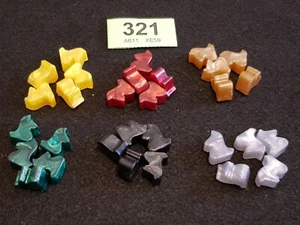 A Game of Thrones The Board Meeples Knight Unit x30 Pearly Colours 2nd Edition - Picture 1 of 10