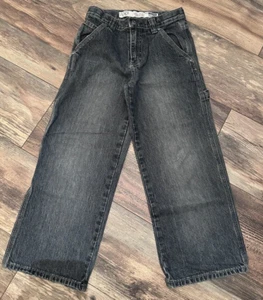The Childrens Place Boys Multipockets Adjustable Waist Carpenter Jeans Sz 7 - Picture 1 of 12