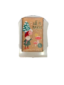 Merry & Bright Holiday Luxury Frosted Pine Scented Soap Asquith & Somerset - Picture 1 of 2