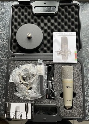 THE T.BONE SC440 Mikrofon Set mit Koffer + Halter • NEU + unbenutzt  - Bild 1 von 4