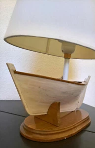 Elegante lámpara de mesa velero selección 2 modelos 54cm de altura - Imagen 1 de 16