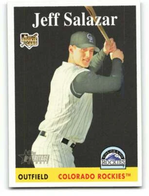 2007 Topps Heritage #466 Jeff Salazar NM-MT RC Rookie Rockies - Image 1 of 2