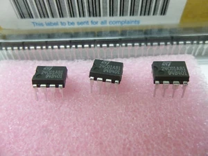 10 pieces ST24C01AB1 = 24C01 1K (128x8) SERIAL I²C BUS EEPROM DIP8 NEW ~ - Picture 1 of 10
