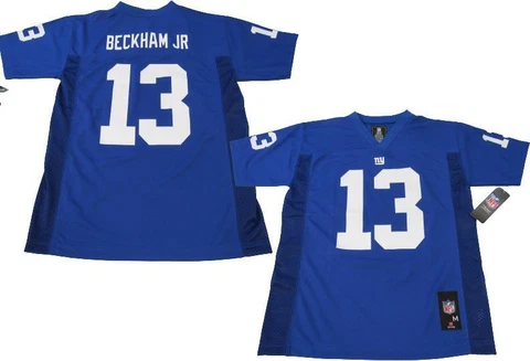 New Odell Beckham #13 NY Giants YOUTH Sizes M-XL Blue Jersey Cover