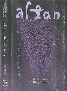 Altan First Ten Years 1986/1995 CASSETTE ALBUM Celtic Folk Irish USA issue 1995 - Picture 1 of 11