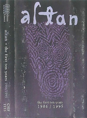 Altan First Ten Years 1986/1995 CASSETTE ALBUM Celtic Folk Irish USA issue 1995 - Image 1 of 4