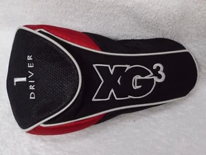 Cubierta de cabeza de repuesto para palo de golf TiTech XG3 negro y rojo - Imagen 1 de 5