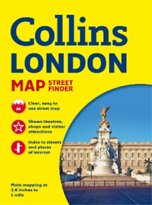 Collins London Streetfinder Map (Map)