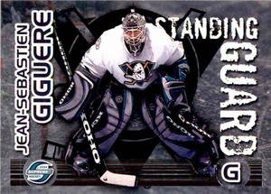 2003-04 Pacific Supreme Standing Guard Jean-Sebastien Giguere #1
