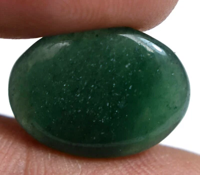 9.95 Ct Natural African Green Serpentine Top Quality Cabochon Loose Gemstone !! - Image 1 of 3