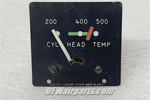 442630, 433539, Nos Cessna Aircraft Cylinder Head Temperature/ CHT Cluster Gauge - Picture 1 of 2
