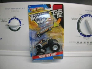 2010/11 Hot Wheels Monster Jam 1:64 Maximum Destruction Monster Duo Autographed - Picture 1 of 5