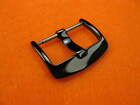 New 22mm Heavy Duty Swiss Stainless Watch Buckle Top Quality PVD Black Polish 22