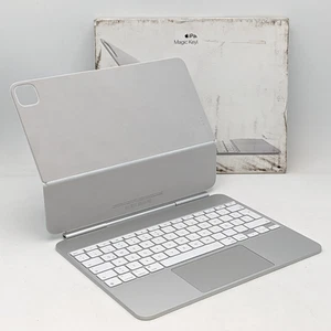 Apple iPad Magic Keyboard für Apple iPad Pro 13" (M4) weiß MWR43LL/A A2974 - Bild 1 von 11