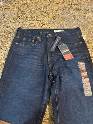NWT CREMIEUX Relaxed Blue Jeans Men’s 31 x 32 (Actual 31 x 31) Dark Wash Denim - Image 1 of 4